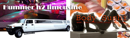 body sushi hummer h2 limousine